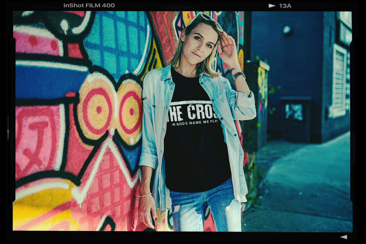 TC (White Block) Tee