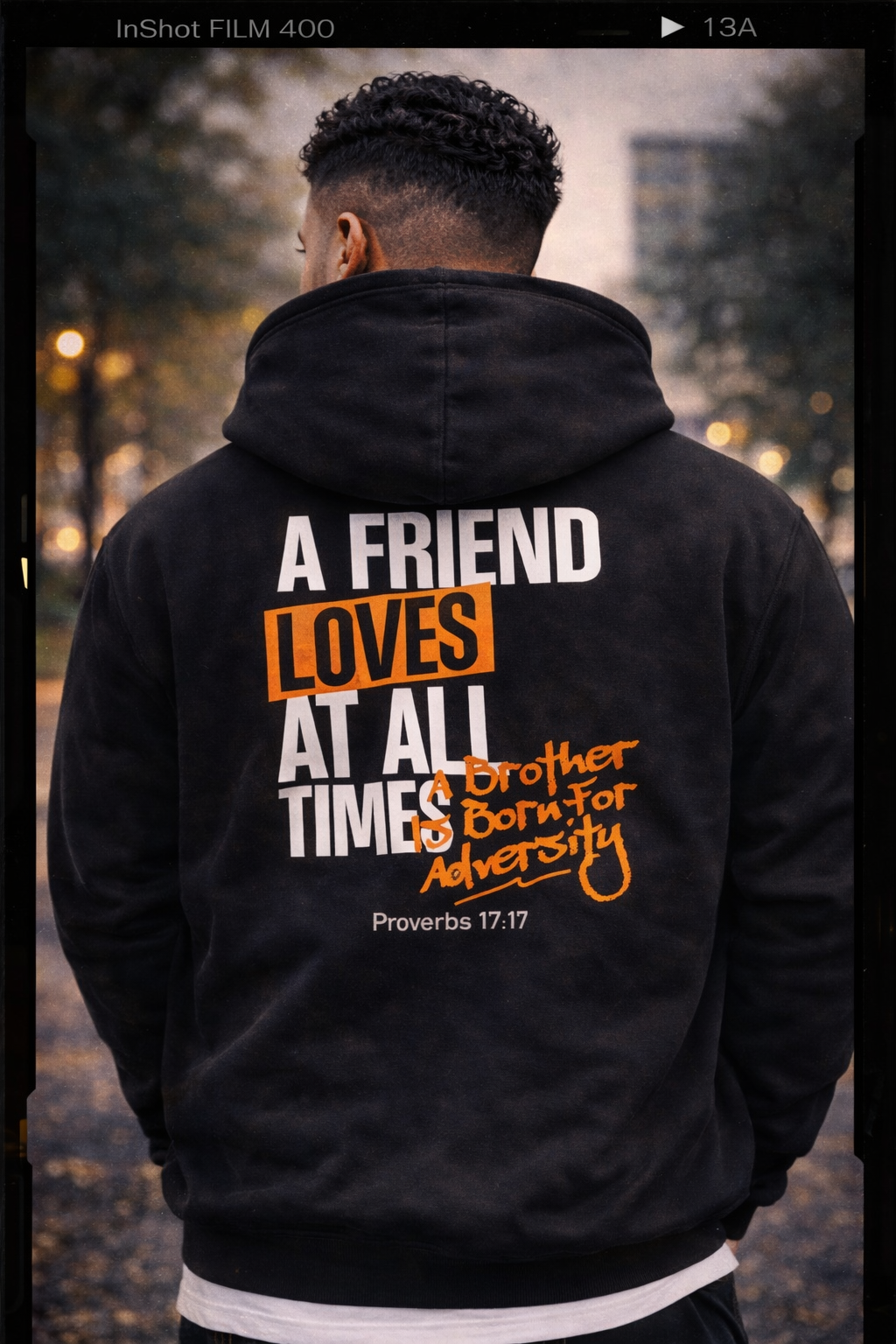 The Cross Hoodie — Built for Brotherhood